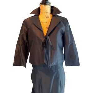 Vintage Mary Ann Restivo  Silk Blazer